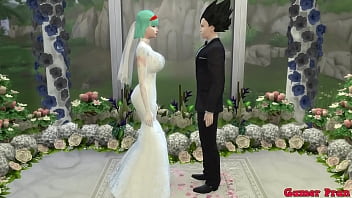 Dragon Ball Porn Epi 23 Bulma Delicious Wife Marries her Beloved Husband but is Blackmailed by the Master and Fucked by Blacks on their Wedding Day Netorare Hentai