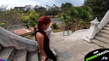 Horny Thai Girl fuck on balcony