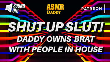 Audio Only Porn for Women - Shhh Slut, Daddy Owns You & Gags You